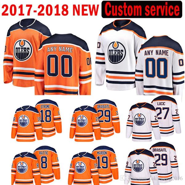 custom new edmonton oilers 27 milan lucic 29 draisaitl edmonton jersey 18 ryan strome 8 ty rattie 19 patrick maroon hockey jerseys, Black;red
custom new edmonton oilers 27 milan lucic 29 draisaitl edmonton jersey 18 ryan strome 8 ty rattie 19 patrick maroon hockey jerseys, Black;red