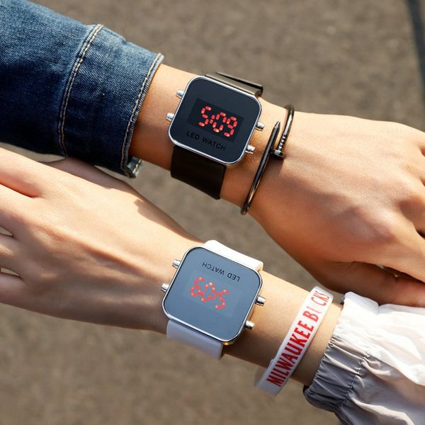 3oipw creative student led electronic luminous square digital children's luminous electronic watch men's and women's fashion, Blue
3oipw creative student led electronic luminous square digital children's luminous electronic watch men's and women's fashion, Blue