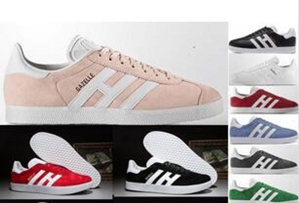 2018 Wholesale Suede Chaussures Gazelle Mens Womens Low Casual shoes Gazelle Chukka Black Red Pink Grey Lightweight Breathable Shoes
2018 Wholesale Suede Chaussures Gazelle Mens Womens Low Casual shoes Gazelle Chukka Black Red Pink Grey Lightweight Breathable Shoes