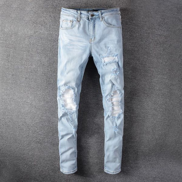 mens 2020 luxury designer jeans for men new style casual ripped distressed skinny blue denim pants true brand motorcycle biker hip hop pants
mens 2020 luxury designer jeans for men new style casual ripped distressed skinny blue denim pants true brand motorcycle biker hip hop pants