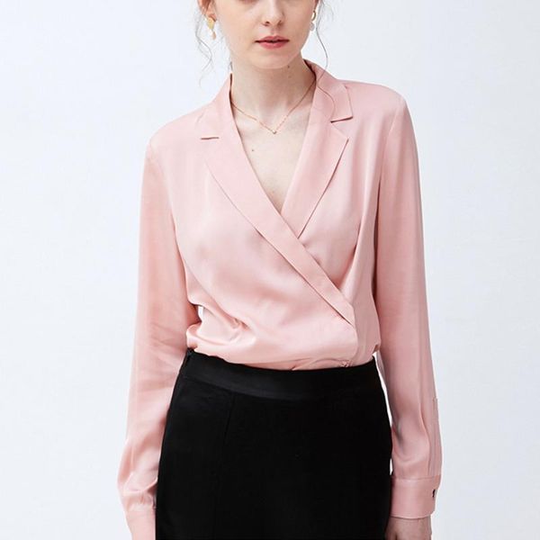 women's blouses & shirts mulberry silk women shirt long sleeve big ladies office pink blouse female blusas camisa mujer, White
women's blouses & shirts mulberry silk women shirt long sleeve big ladies office pink blouse female blusas camisa mujer, White
