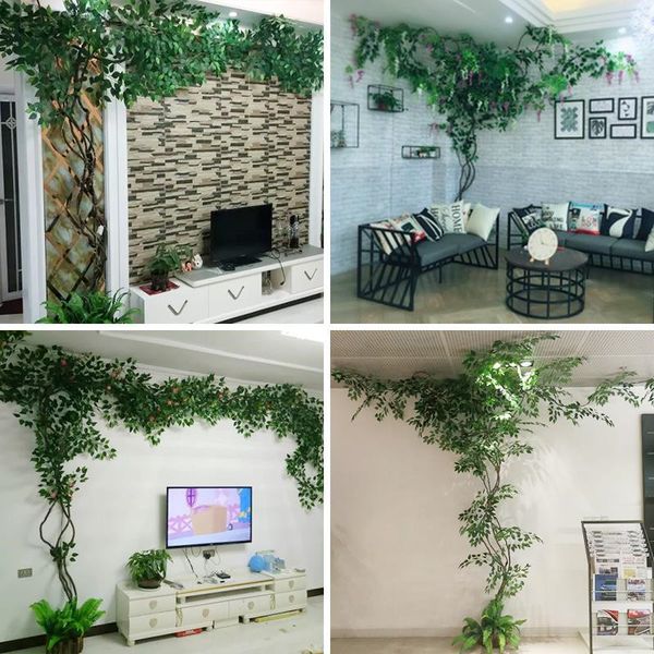 simulation plant set fake tree rattan green leaves interior decoration artificial green plants wedding decoration landscaping vine
simulation plant set fake tree rattan green leaves interior decoration artificial green plants wedding decoration landscaping vine