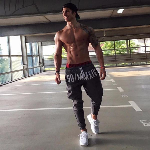 brand gyms men joggers casual men sweatpants joggers pantalon homme trousers sporting clothing bodybuilding pants, Black
brand gyms men joggers casual men sweatpants joggers pantalon homme trousers sporting clothing bodybuilding pants, Black