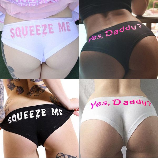 women yes daddy underpants seamless lingerie briefs knickers underwear panties, Black;pink
women yes daddy underpants seamless lingerie briefs knickers underwear panties, Black;pink