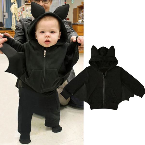 retail newborn baby halloween batwing sleeve hooded jacket coat kids winter coats boys girls designer jackets outwear children clothing, Blue;gray
retail newborn baby halloween batwing sleeve hooded jacket coat kids winter coats boys girls designer jackets outwear children clothing, Blue;gray