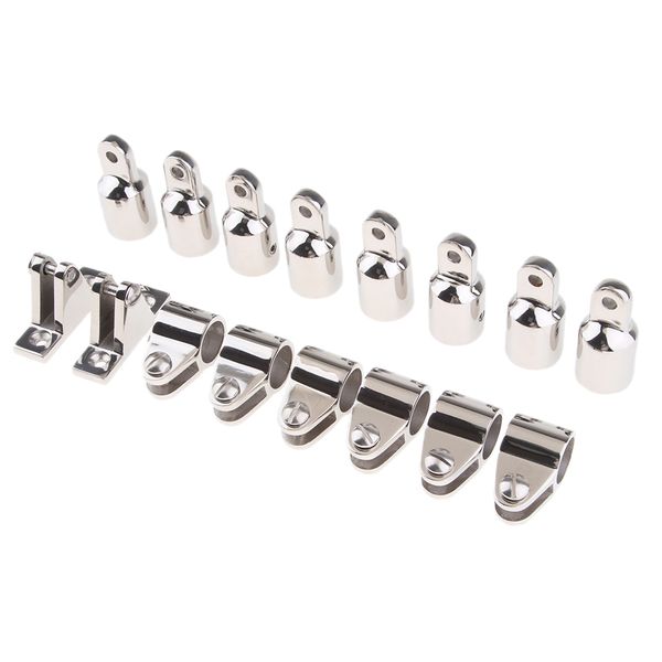 16pcs/set stainless steel bimini fittings kit 19mm eye end cap jaw slide boat marine hardware with polished finishing
16pcs/set stainless steel bimini fittings kit 19mm eye end cap jaw slide boat marine hardware with polished finishing