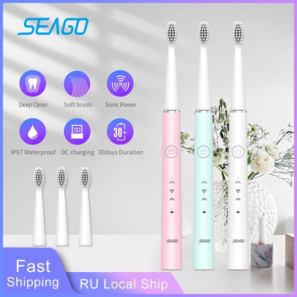 seago sonic electric toothbrush upgraded ultrasonic automatic tooth brush usb rechargeable waterproof replacement heads cleaning
seago sonic electric toothbrush upgraded ultrasonic automatic tooth brush usb rechargeable waterproof replacement heads cleaning