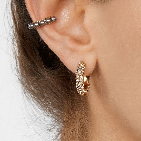 dvacaman carina huggie hoops earrings for women 2020 fashion geometric cz crystal stud earrings jewelry wedding bijoux brincos, Golden;silver
dvacaman carina huggie hoops earrings for women 2020 fashion geometric cz crystal stud earrings jewelry wedding bijoux brincos, Golden;silver