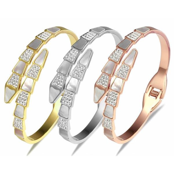 tjp new fashion 316 stainless steel rose gold female bangle for women lover gift, Black
tjp new fashion 316 stainless steel rose gold female bangle for women lover gift, Black
