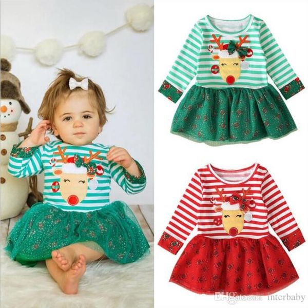 cartoon elk dresses stripe girls dresses christmas printed bow tie mesh dress kids designer clothes girls party peform costume 6m-6t c6378, Red;yellow
cartoon elk dresses stripe girls dresses christmas printed bow tie mesh dress kids designer clothes girls party peform costume 6m-6t c6378, Red;yellow