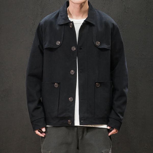 solid baseball black jacket oversize m-5xl2019 new brand men fashion casual streetwear men single breasted soft men's jacket, Black;brown
solid baseball black jacket oversize m-5xl2019 new brand men fashion casual streetwear men single breasted soft men's jacket, Black;brown
