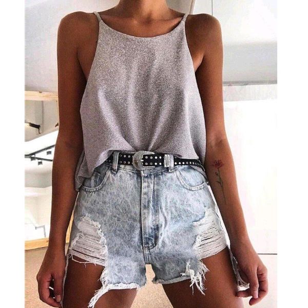 2020 new fashion women solid summer camis women casual tank vest sleeveless blusas ropa mujer#y30, White
2020 new fashion women solid summer camis women casual tank vest sleeveless blusas ropa mujer#y30, White