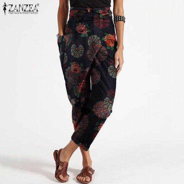 women's pants & capris zanzea women high waist floral print casual wrap harem vintage cotton linen trousers turnip plus size streetwear, Black;white
women's pants & capris zanzea women high waist floral print casual wrap harem vintage cotton linen trousers turnip plus size streetwear, Black;white