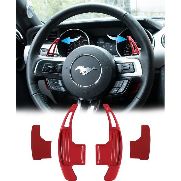 2pcs aluminum dull polish shift paddle shifter extension for mustang 2015 2016 2017 2018 (red
2pcs aluminum dull polish shift paddle shifter extension for mustang 2015 2016 2017 2018 (red