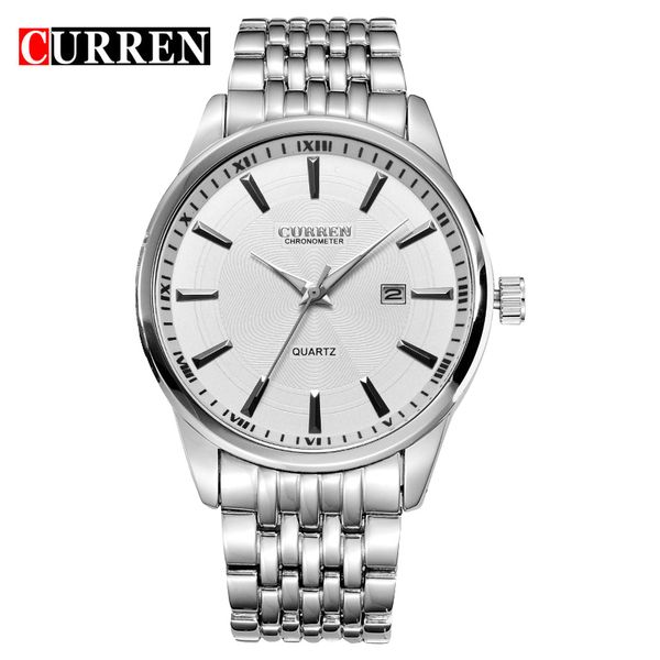 men watch man business wristwatch fashion day date quartz watch male hours relogio masculino curren 8052, Slivery;brown
men watch man business wristwatch fashion day date quartz watch male hours relogio masculino curren 8052, Slivery;brown
