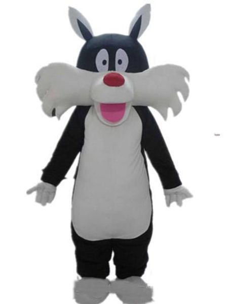2018 the head black and white cat mascot costume for to wear for sale, Red;yellow
2018 the head black and white cat mascot costume for to wear for sale, Red;yellow