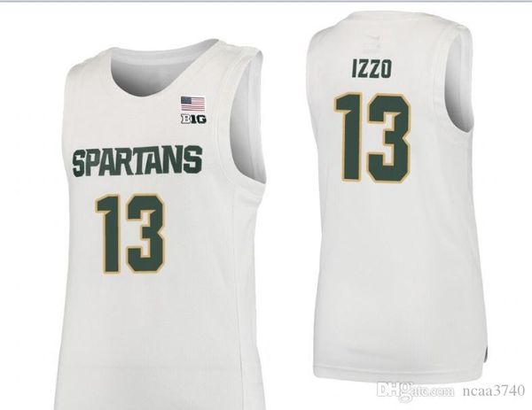 custom men youth women vintage michigan state spartans #13 steven izzo basketball jersey size s-4xl or custom any name or number jersey, Black
custom men youth women vintage michigan state spartans #13 steven izzo basketball jersey size s-4xl or custom any name or number jersey, Black