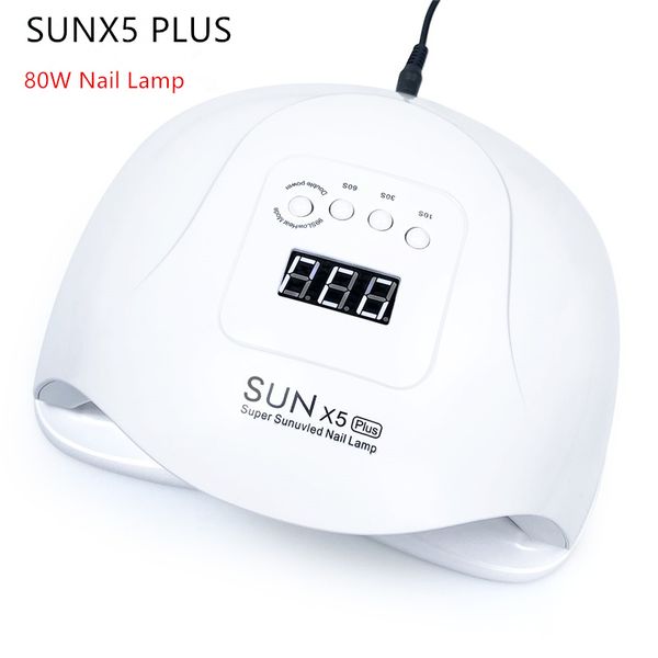 sunx5 plus 80w uv led lamp nail lamp professional curing uv gel nail polish varnish manicure dryer with auto sensin
sunx5 plus 80w uv led lamp nail lamp professional curing uv gel nail polish varnish manicure dryer with auto sensin