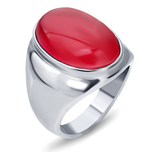 niba luxury big red / white / coffee opal ring новое прибытие стиль для ювелирных изделий женщины / мужчины из нержавеющей стали кольца моды, Silver
niba luxury big red / white / coffee opal ring новое прибытие стиль для ювелирных изделий женщины / мужчины из нержавеющей стали кольца моды, Silver