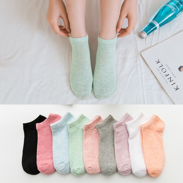 3 pairs / batch women girl socks solid color socks invisible shallow mouth women new pure cotton lovely spring summer sock, Black;white
3 pairs / batch women girl socks solid color socks invisible shallow mouth women new pure cotton lovely spring summer sock, Black;white