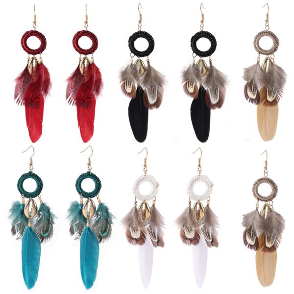 перьевые серьги для женщин ловец снов shell boho стиль падение серьги женское перо ювелирные изделия ручной работы женские аксессуары drop s, Silver
перьевые серьги для женщин ловец снов shell boho стиль падение серьги женское перо ювелирные изделия ручной работы женские аксессуары drop s, Silver