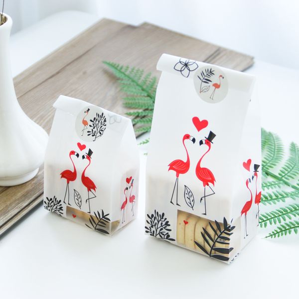 50pcs flamingo cookie packaging bag gift bags with flamingo seal stickers for holiday favor biscuits snack baking package
50pcs flamingo cookie packaging bag gift bags with flamingo seal stickers for holiday favor biscuits snack baking package