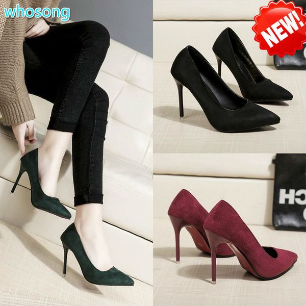 2020 pumps women shoes red flock slip-on shallow wedding party pointed toe high heels pump chaussures femme, Black
2020 pumps women shoes red flock slip-on shallow wedding party pointed toe high heels pump chaussures femme, Black