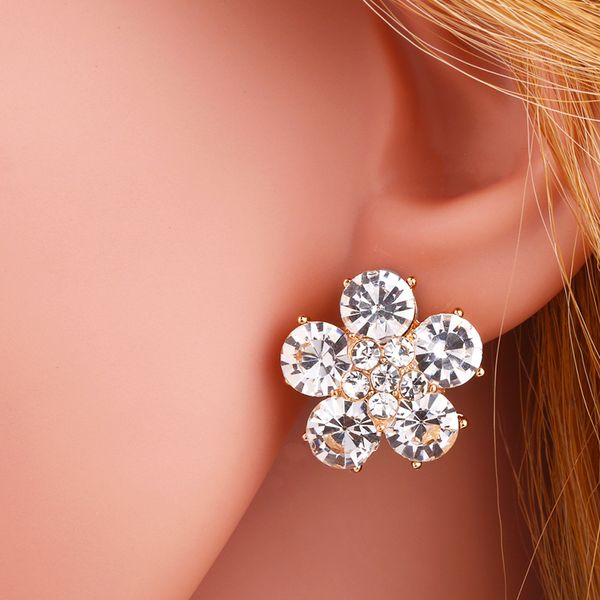 2019 luxury rhinestone opal flower non pierced clip on earrings for woman cuff earrings wedding party fashion jewelry ers-q64, Silver
2019 luxury rhinestone opal flower non pierced clip on earrings for woman cuff earrings wedding party fashion jewelry ers-q64, Silver