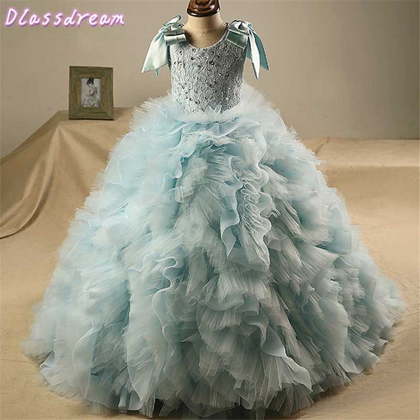 light green flower girl dress ball gown bows shoulder sleeveless crystal ruffel tiered sweep train birthday vestidos, Red;yellow
light green flower girl dress ball gown bows shoulder sleeveless crystal ruffel tiered sweep train birthday vestidos, Red;yellow