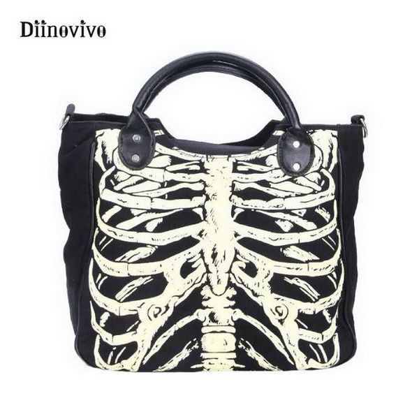 diinovivo luminous gothic скелет кость череп сумка rock женская повседневные totes женщина панк сумка мода сумка whdv0244
diinovivo luminous gothic скелет кость череп сумка rock женская повседневные totes женщина панк сумка мода сумка whdv0244