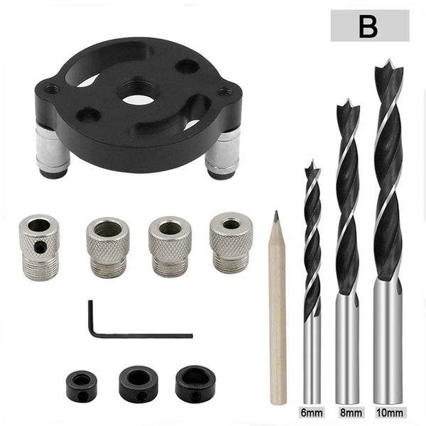 10 set vertical pocket hole jig self centering dowelling jig hole puncher locator drill guide for woodworking carpentry tool
10 set vertical pocket hole jig self centering dowelling jig hole puncher locator drill guide for woodworking carpentry tool