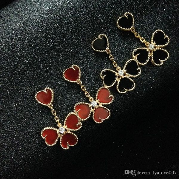 2019 luxury new fashion brand delicate beautiful heart shaped four leaf flowers earrings for women charm love earrings jewelry
2019 luxury new fashion brand delicate beautiful heart shaped four leaf flowers earrings for women charm love earrings jewelry