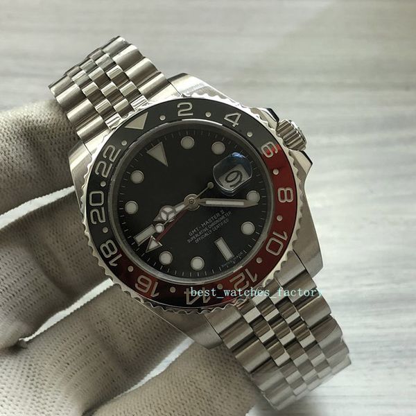 2 christmas day 40mm gmt edition 2813 40 x 13mm 126710 116610 black dial sapphire glass automatic movement men's watch, Slivery;brown
2 christmas day 40mm gmt edition 2813 40 x 13mm 126710 116610 black dial sapphire glass automatic movement men's watch, Slivery;brown