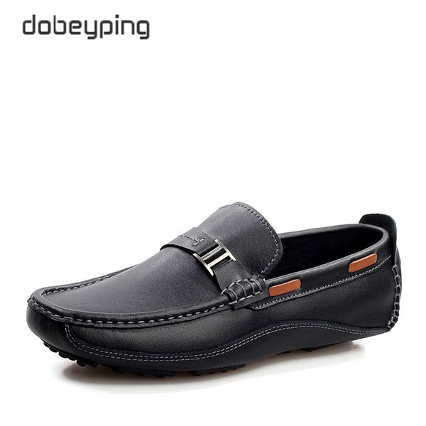 new style men's loafers cow leather man driving shoes casual moccasins male flats slip on shoe men plus size 38-47, Black
new style men's loafers cow leather man driving shoes casual moccasins male flats slip on shoe men plus size 38-47, Black