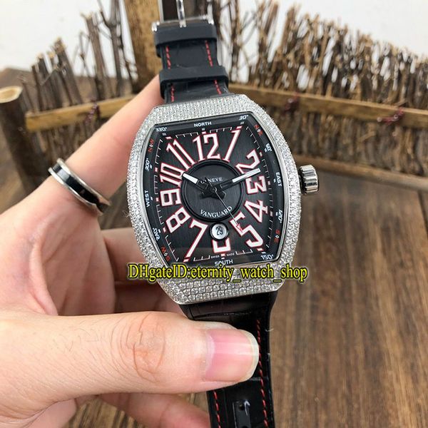 version men's collection vanguard v 45 sc dt nr br (er) black dial miyota 8215 automatic mens watch diamonds case designer watches, Slivery;brown 
version men's collection vanguard v 45 sc dt nr br (er) black dial miyota 8215 automatic mens watch diamonds case designer watches, Slivery;brown