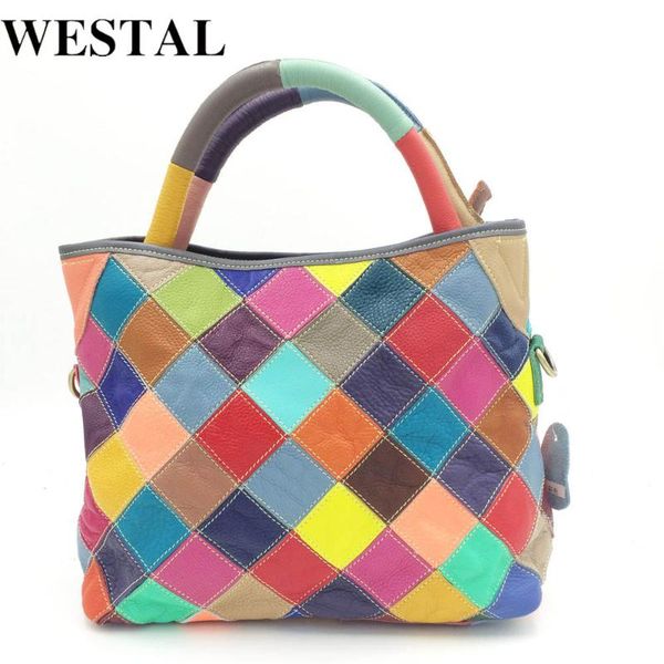 westal women's leather handbags patchwork messenger bag women bag genuine leather totes shoulder bags for women 675
westal women's leather handbags patchwork messenger bag women bag genuine leather totes shoulder bags for women 675