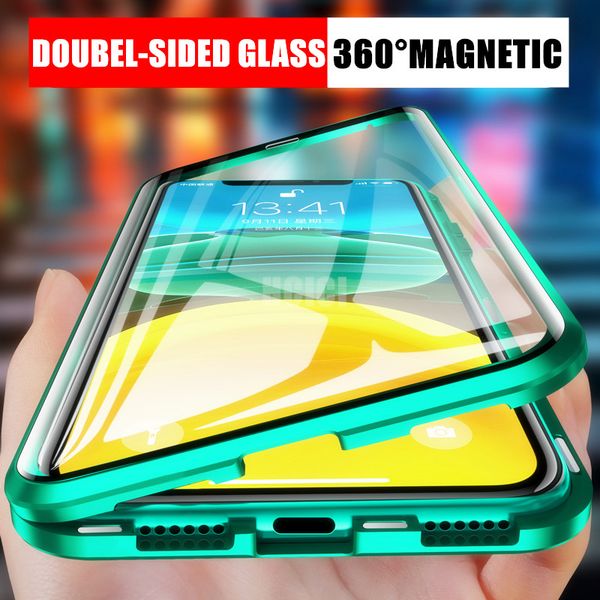 luxury 360° metal magnetic phone case for iphone 11 pro x xr xs max full cover glass cover for iphone 7 6 6s 8 plus fliq case
luxury 360° metal magnetic phone case for iphone 11 pro x xr xs max full cover glass cover for iphone 7 6 6s 8 plus fliq case