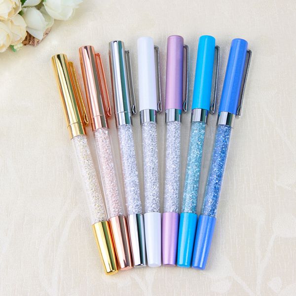 novelty metal crystal diamond ballpoint pen refill 0.5mm writing stationery for office school supplies gift high quality, Blue;orange
novelty metal crystal diamond ballpoint pen refill 0.5mm writing stationery for office school supplies gift high quality, Blue;orange