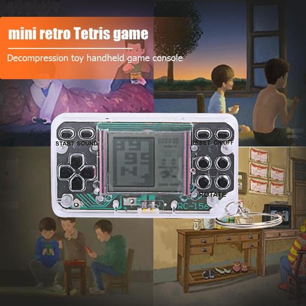 26 games tetris video game player mini classic retro decompression relieves mood handheld retro keychain children console
26 games tetris video game player mini classic retro decompression relieves mood handheld retro keychain children console