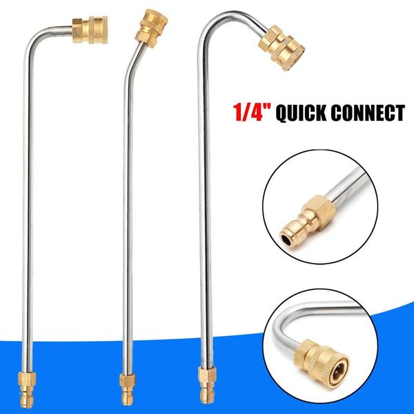 new u shape/30/90 degree pressure washer gutter rod cleaner attachment for lance wand 1/4 inch quick connect
new u shape/30/90 degree pressure washer gutter rod cleaner attachment for lance wand 1/4 inch quick connect