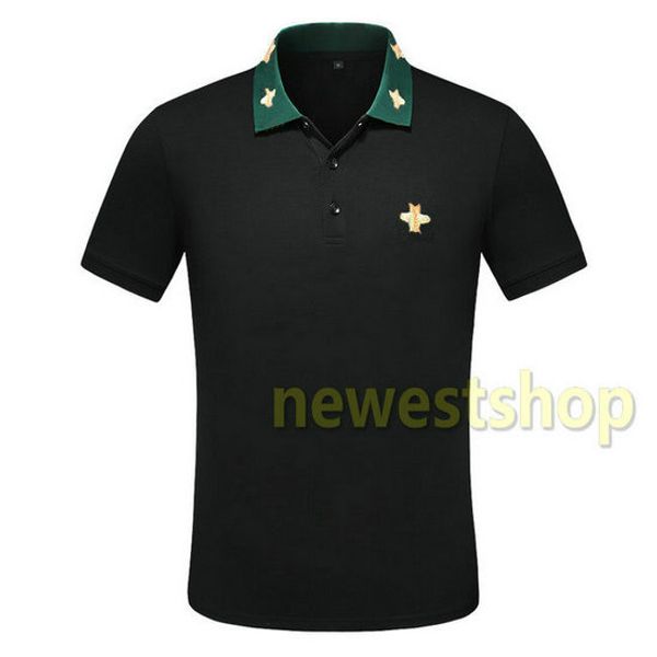 2020 summer new designer mens clothing striped polo shirts fashion embroidery 3d bee t shirt casual short sleeve women tshirt tee shirt, White;black
2020 summer new designer mens clothing striped polo shirts fashion embroidery 3d bee t shirt casual short sleeve women tshirt tee shirt, White;black