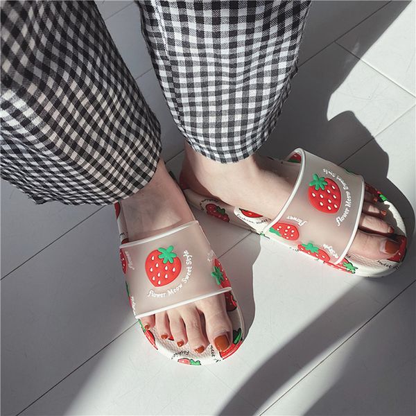 cartoon fruit slippers cute fruit jelly color transparent open toe flip flops summer slide sandals outdoor beach slides sandals, Black
cartoon fruit slippers cute fruit jelly color transparent open toe flip flops summer slide sandals outdoor beach slides sandals, Black