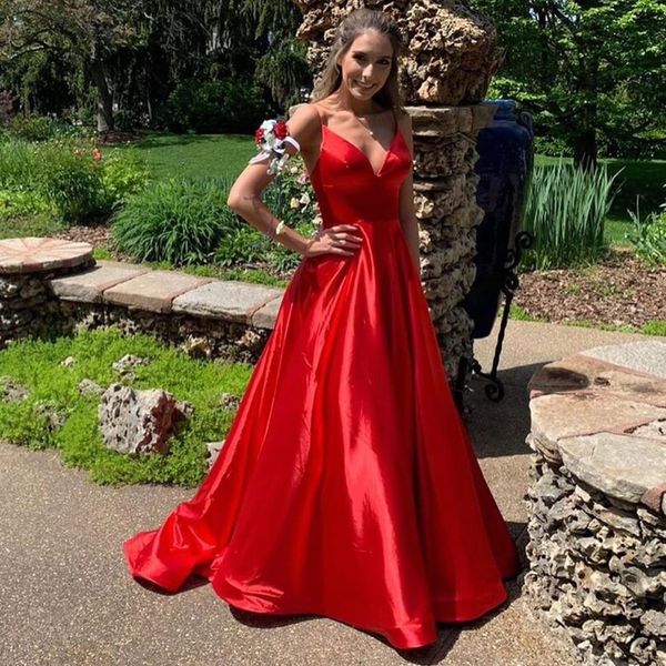 stylish red a line prom dresses v neck sleeveless evening gowns plus size floor length taffeta formal dress, Black
stylish red a line prom dresses v neck sleeveless evening gowns plus size floor length taffeta formal dress, Black