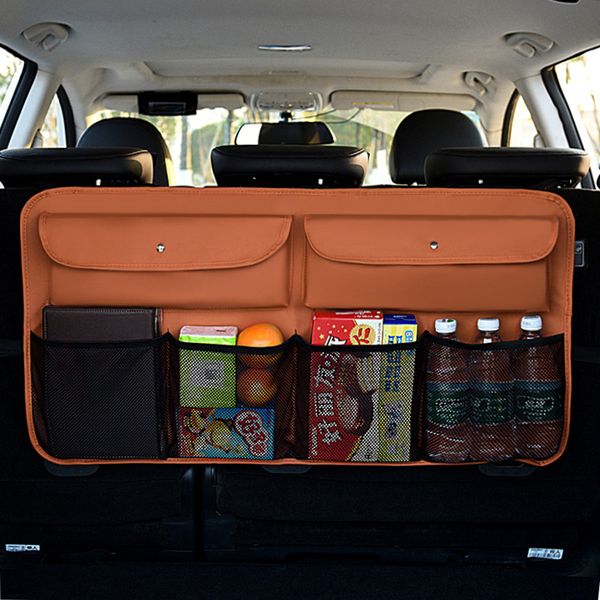 car trunk organizer adjustable backseat storage bag net high capacity multi-use leather automobile seat back organizers
car trunk organizer adjustable backseat storage bag net high capacity multi-use leather automobile seat back organizers