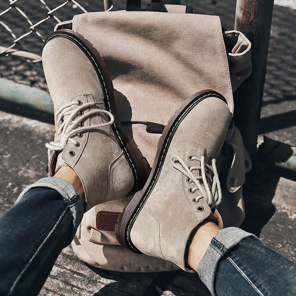 winter men's boots non-slip wearable outdoor tooling shoes plus velvet retro trend men's martin boots 2019 new, Black
winter men's boots non-slip wearable outdoor tooling shoes plus velvet retro trend men's martin boots 2019 new, Black