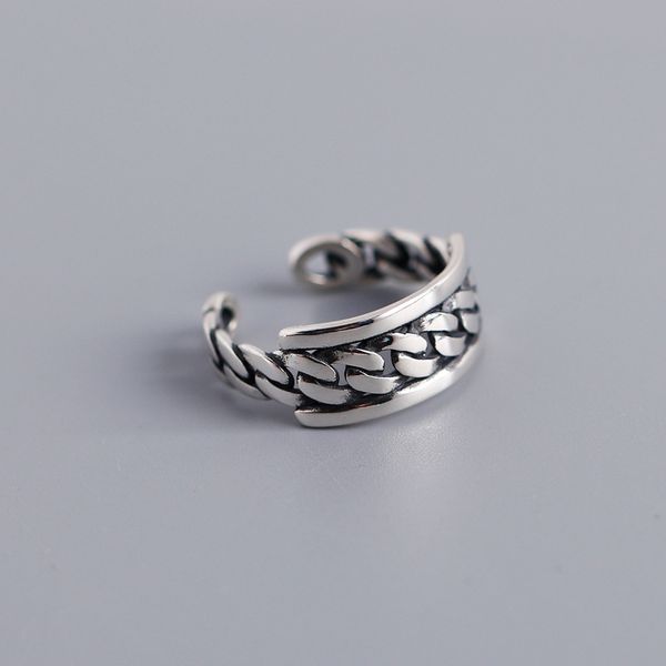 men and women korean-style silver ring s925 fine silver geometry retro multilayer tank cable chain versatile ring rings women's
men and women korean-style silver ring s925 fine silver geometry retro multilayer tank cable chain versatile ring rings women's