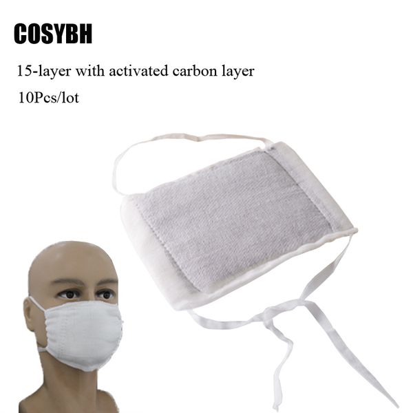10pcs/lot 15-layers cotton yarn degreasing activated carbon breathing protection anti-virus haze disposable masks
10pcs/lot 15-layers cotton yarn degreasing activated carbon breathing protection anti-virus haze disposable masks