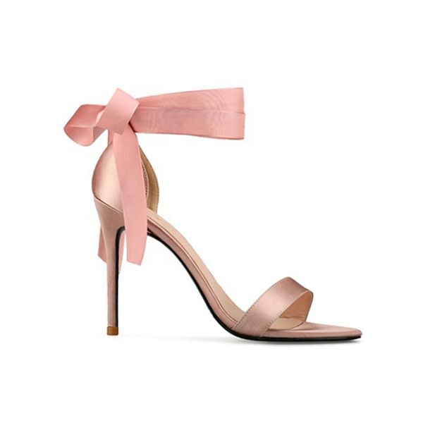 new arrival satin high heels open toe ankle strap large size 45 sandals pumps office ladies females shoes, Black
new arrival satin high heels open toe ankle strap large size 45 sandals pumps office ladies females shoes, Black