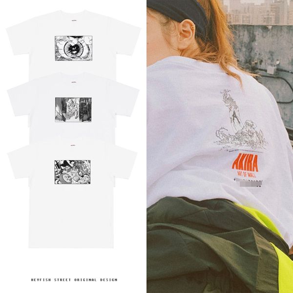 high street akira comic t-shirt akira popular brand art exhibition short sleeve ins loose couples bottoming shirt, Red
high street akira comic t-shirt akira popular brand art exhibition short sleeve ins loose couples bottoming shirt, Red
