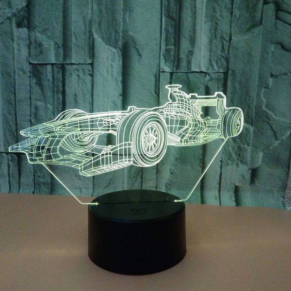 new pattern racing 3d small night-light colorful touch remote control 3d led originality second gram force small desk lamp
new pattern racing 3d small night-light colorful touch remote control 3d led originality second gram force small desk lamp